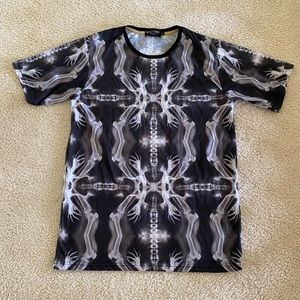 Family First Milano Skeletal Abstract T-Shirt